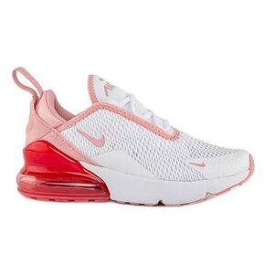 Kids | Nike Air Max 270 | White Pink Glaze